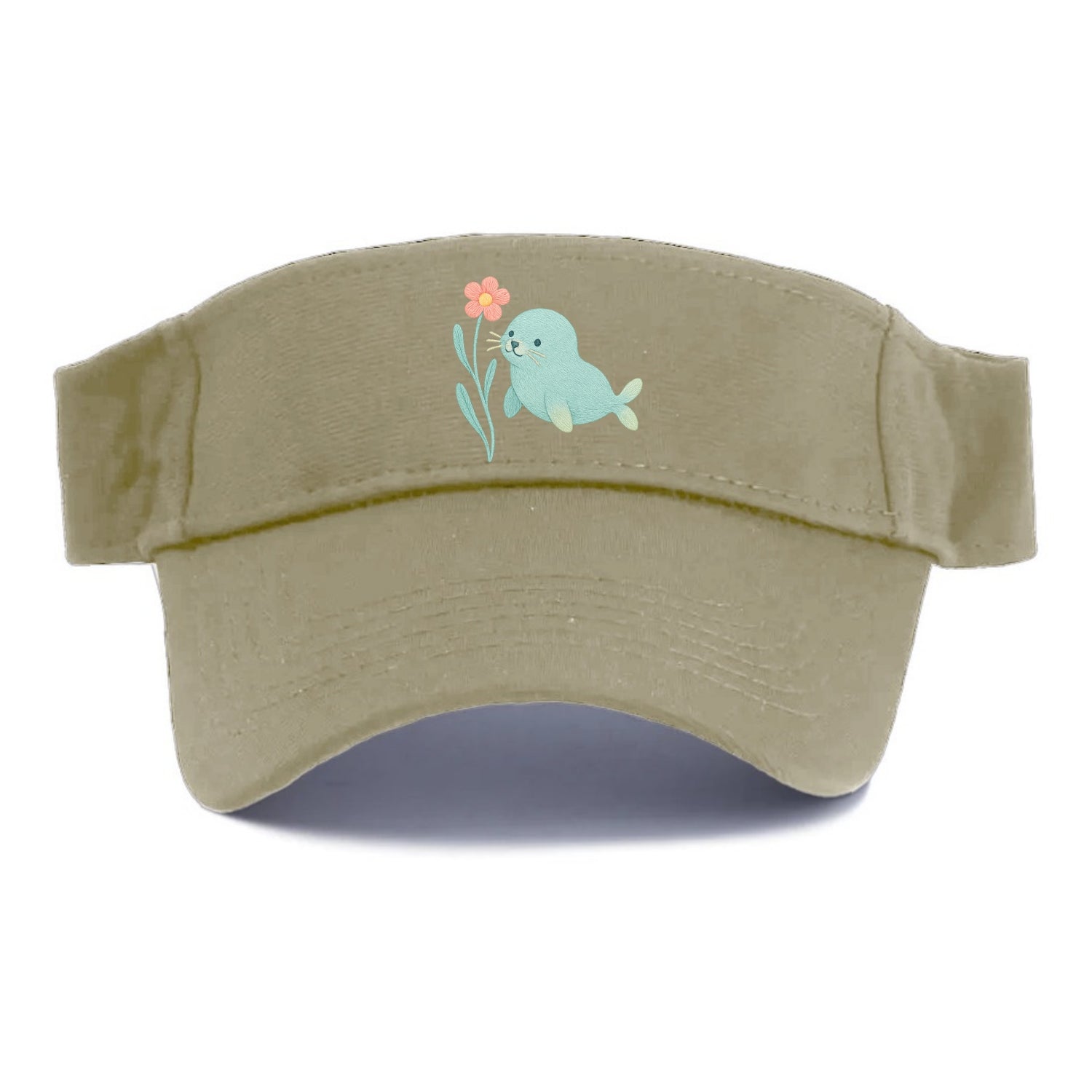 Mint Seal Pup - Visor - Warm Sand(Khaki)