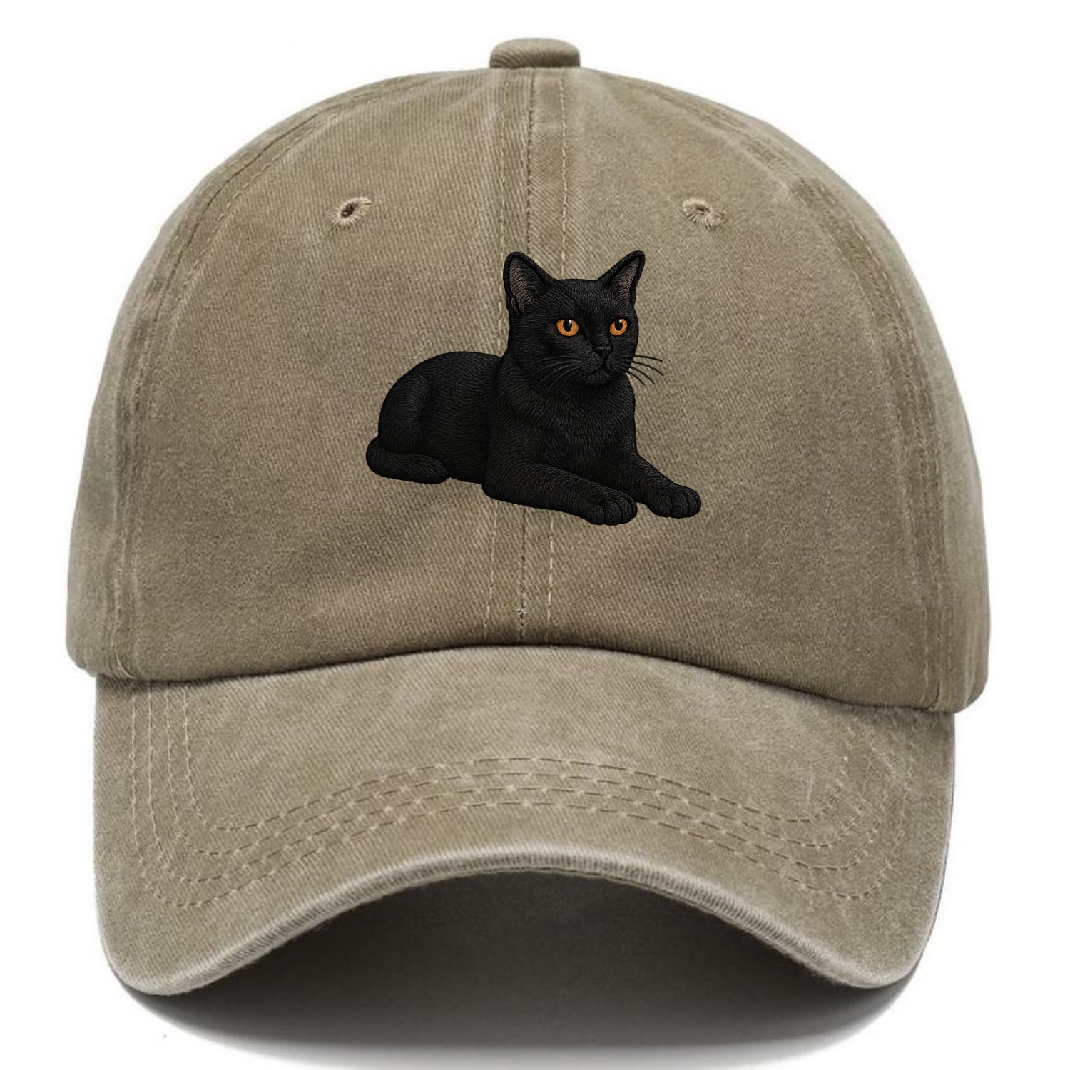 Bombay  relaxed lying down with head up Classic Cap - Warm Sand(Khaki)