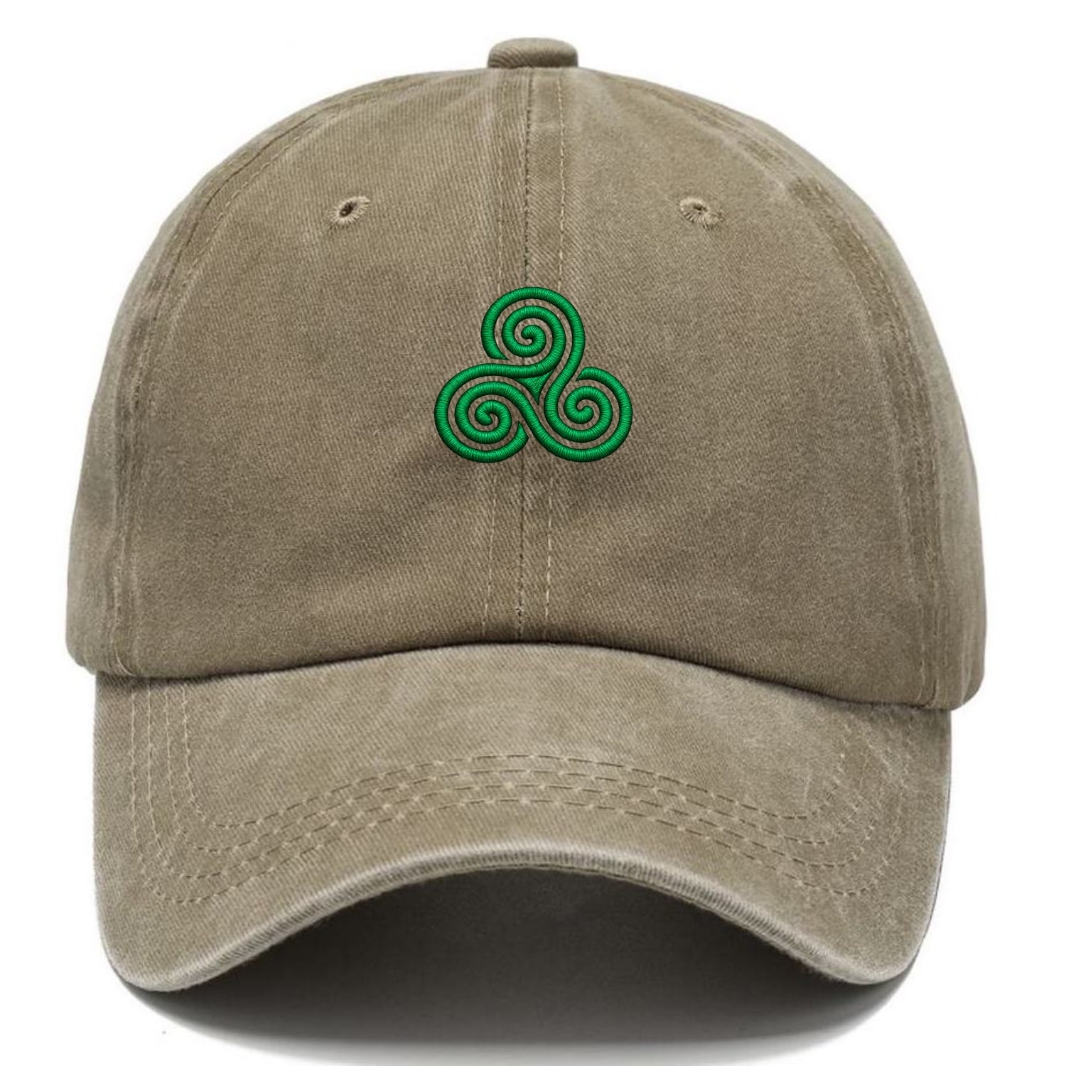 Triple Spiral - Classic Cap - Warm Sand(Khaki)