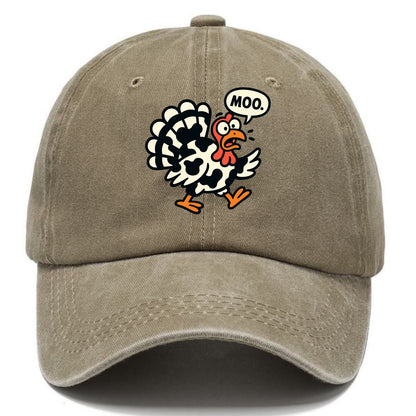 Mooing Turkey - Classic Cap - Warm Sand(Khaki)