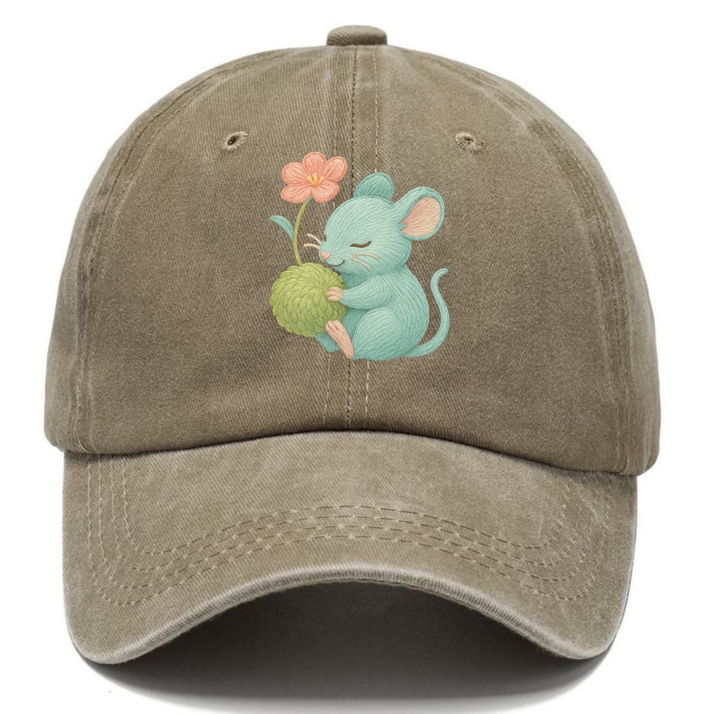 Mint Mouse - Classic Cap - Warm Sand(Khaki)