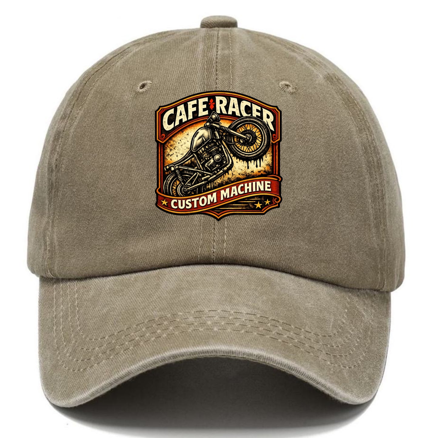 Cafe Racer - Classic Cap - Warm Sand(Khaki)