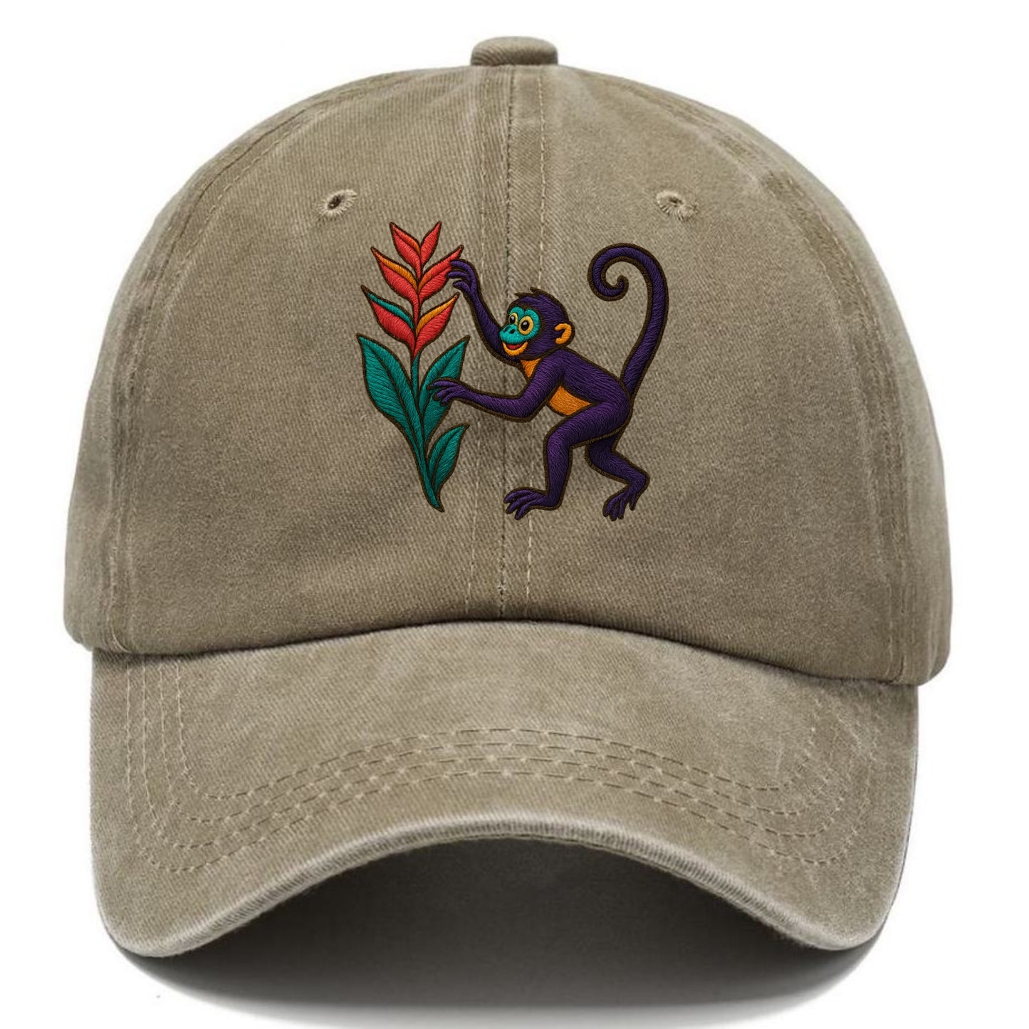 Spider Monkey - Classic Cap - Warm Sand(Khaki)