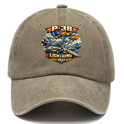 P 38 Lightning - Classic Cap - Warm Sand(Khaki)