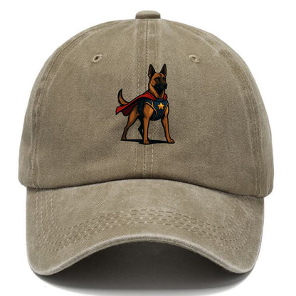 Belgian Malinois Guardian Hero  - Classic Cap - Warm Sand(Khaki)