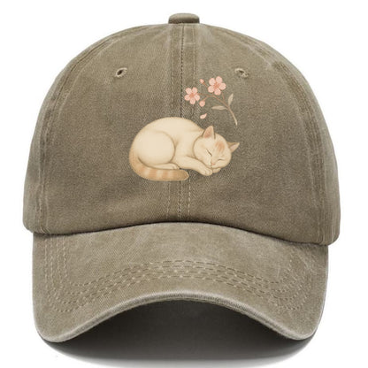 Zen Garden Cat  - Classic Cap - Warm Sand(Khaki)