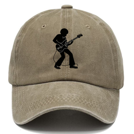 Bass guitarist slap technique - Classic Cap - Warm Sand(Khaki)
