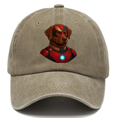 Chesapeake Bay Retriever Loyal Hero  - Classic Cap - Warm Sand(Khaki)