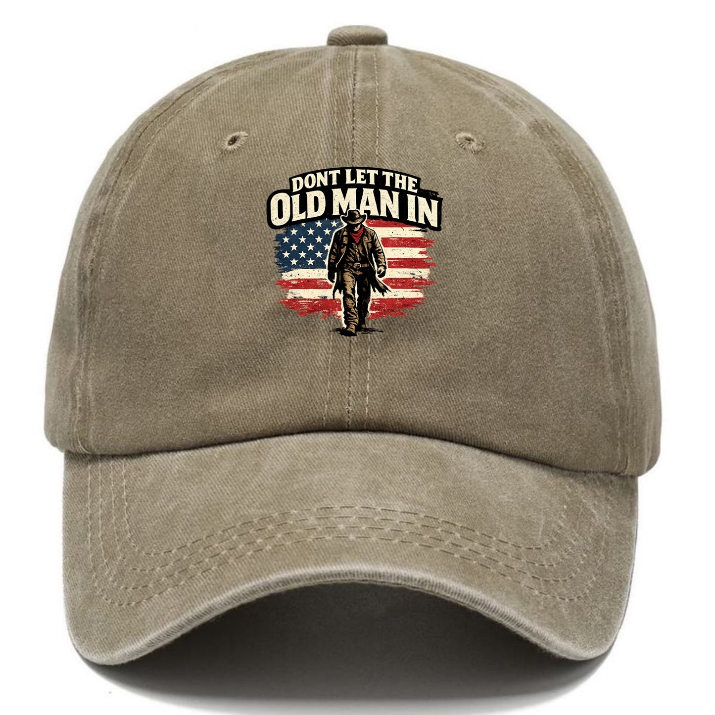 Dont Let The Old Man In - Classic Cap - Warm Sand(Khaki)