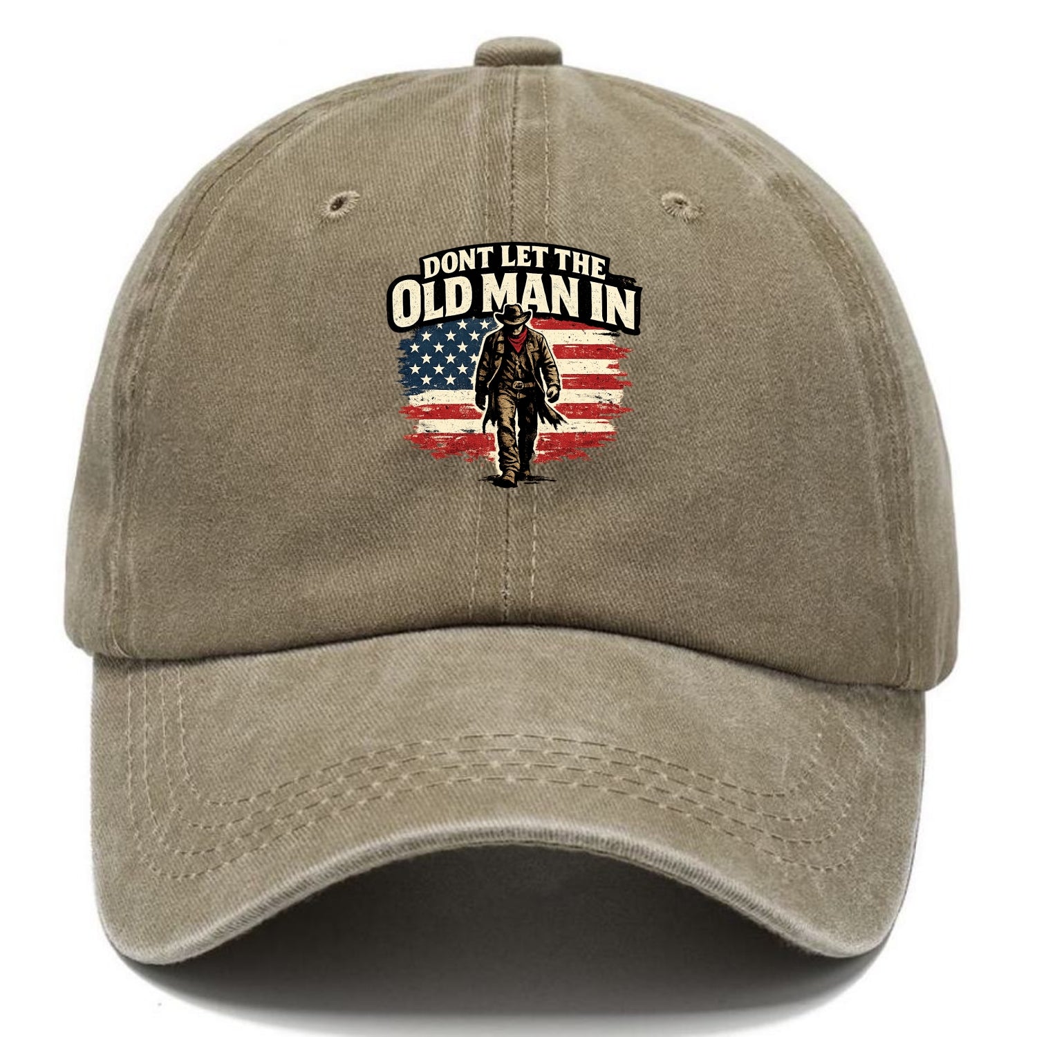 Dont Let The Old Man In - Classic Cap - Warm Sand(Khaki)