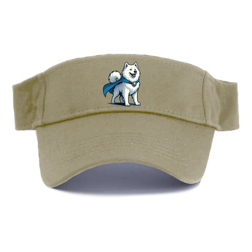 Samoyed Winter Hero  - Visor
