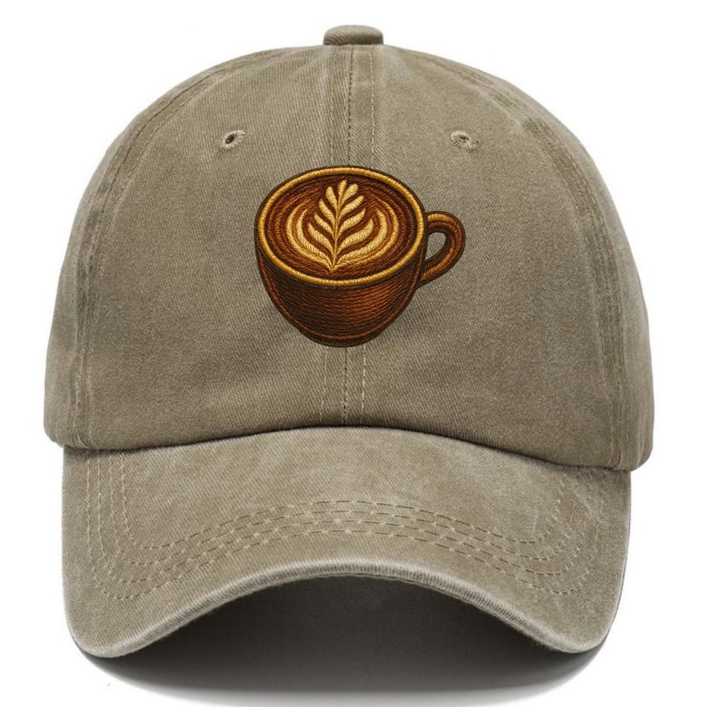 Latte Art  - Classic Cap - Warm Sand(Khaki)