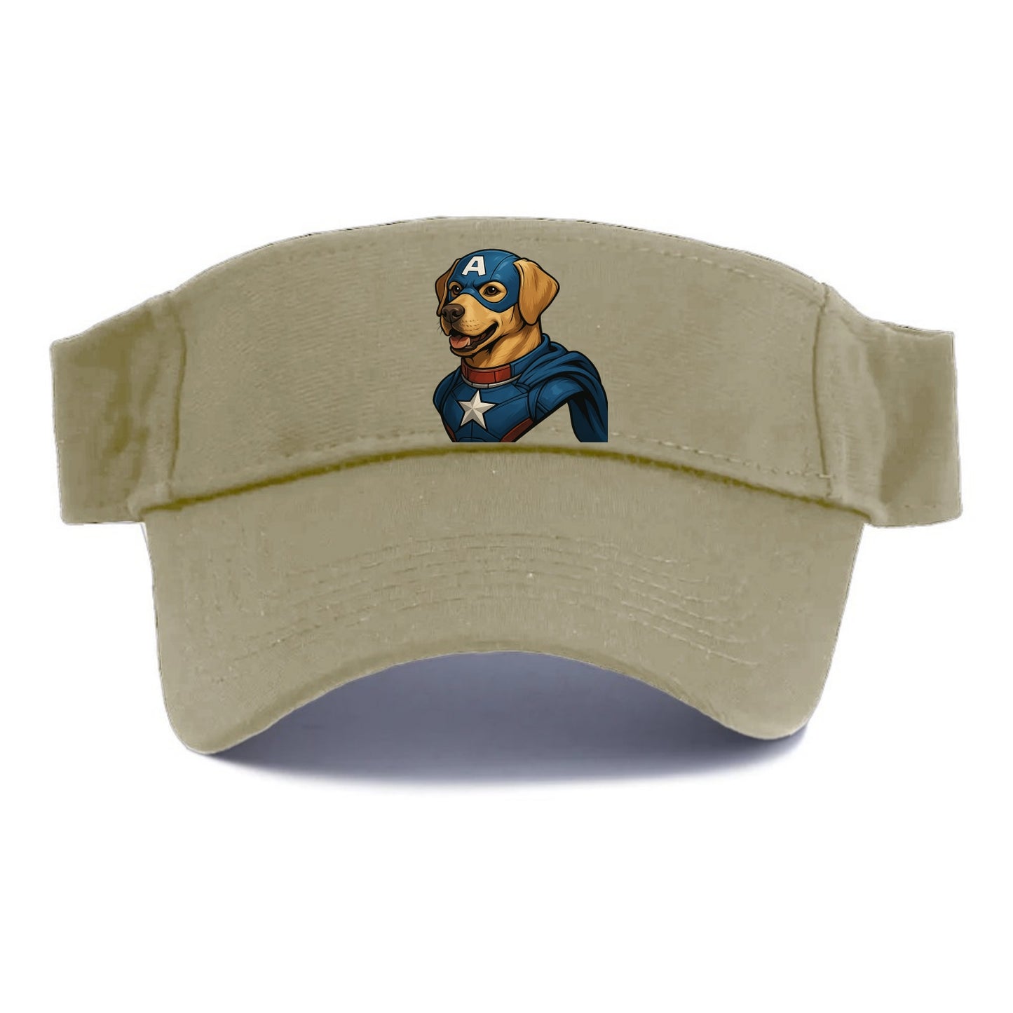 Labrador Patriotic Hero  - Visor - Warm Sand(Khaki)
