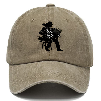 Accordion player street musician - Classic Cap - Warm Sand(Khaki)