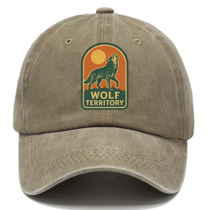 Wolf Territory Marking  - Classic Cap - Warm Sand(Khaki)