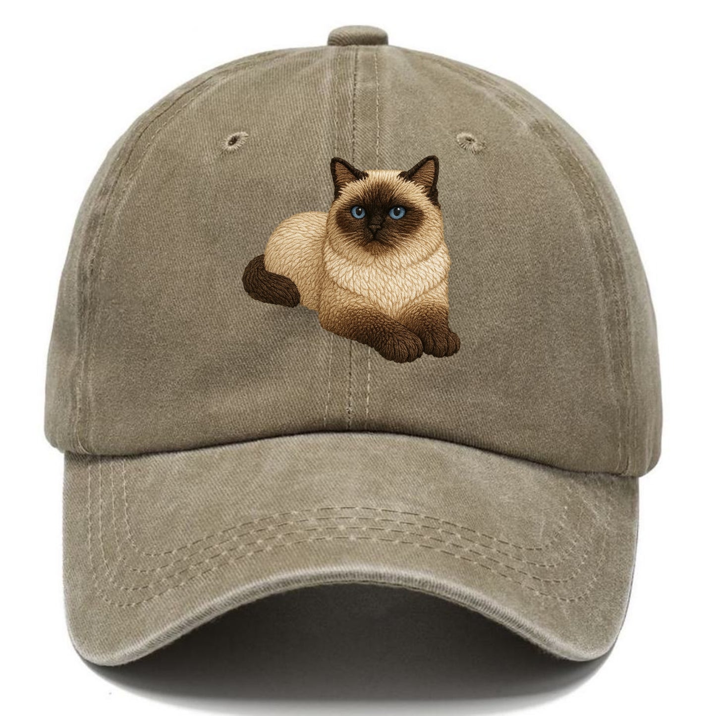 Himalayan  relaxed lying down with head Classic Cap - Warm Sand(Khaki)