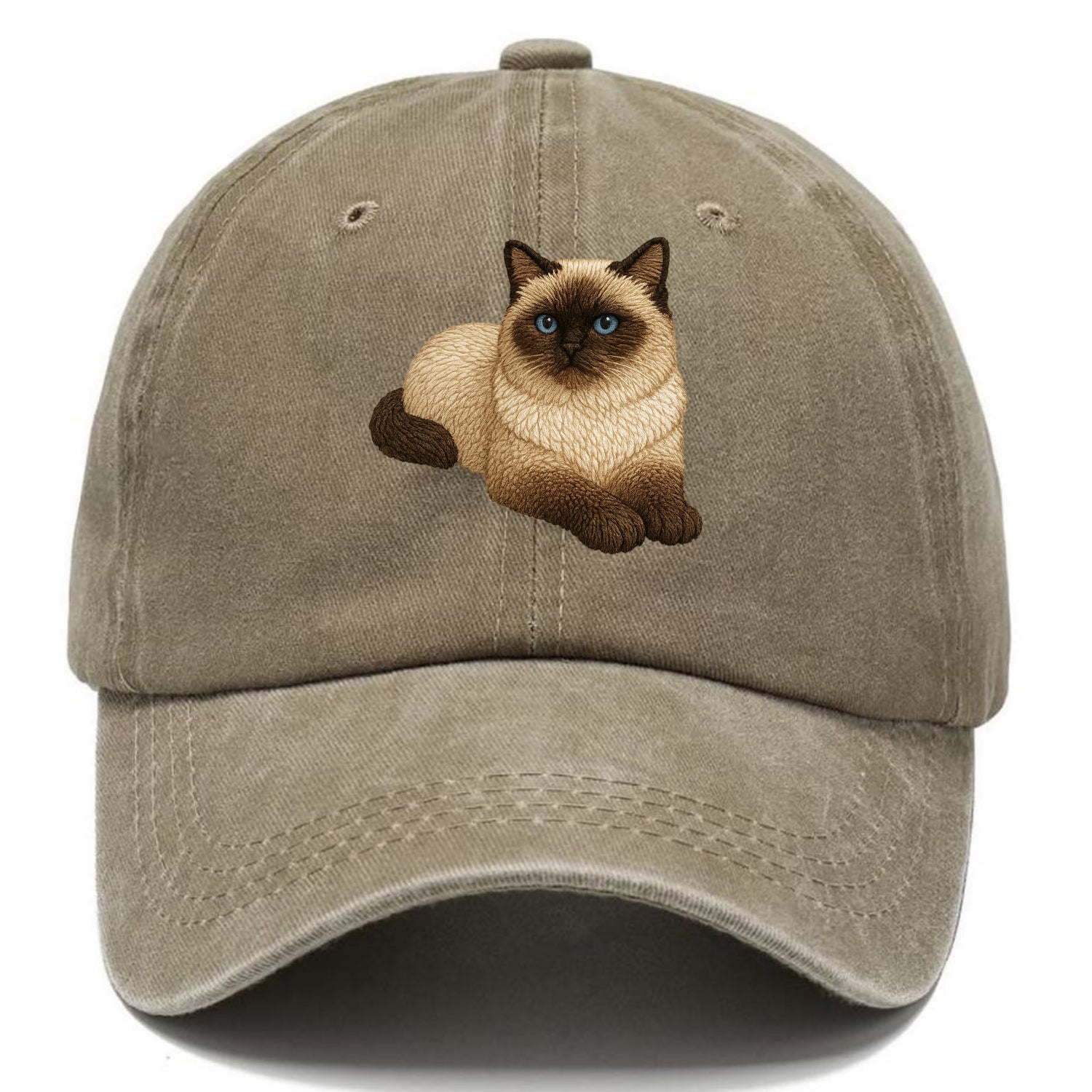 Himalayan  relaxed lying down with head Classic Cap - Warm Sand(Khaki)