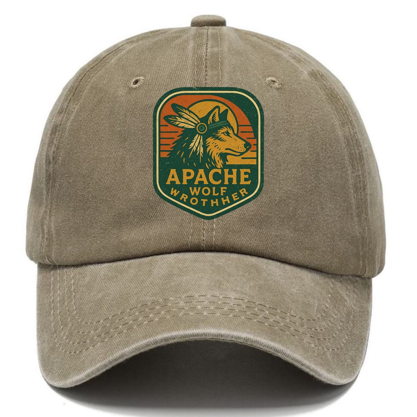Apache Wolf Brother  - Classic Cap - Warm Sand(Khaki)