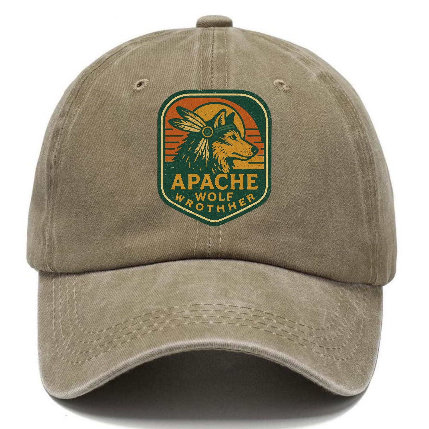 Apache Wolf Brother  - Classic Cap - Warm Sand(Khaki)