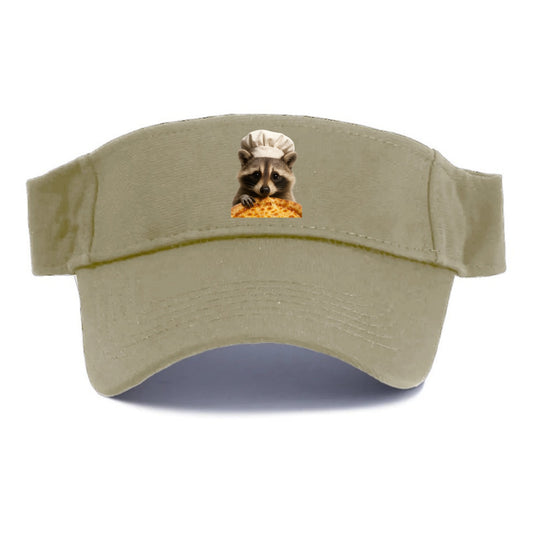 Pizza Dad Raccoon  - Visor - Warm Sand(Khaki)