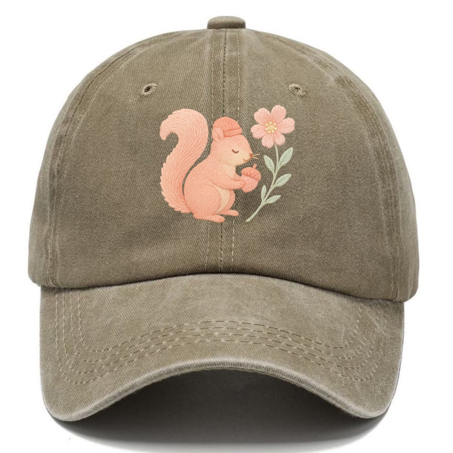 Coral Squirrel - Classic Cap - Warm Sand(Khaki)