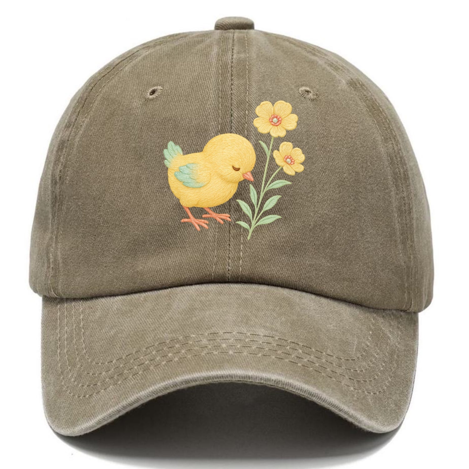 Yellow Chick - Classic Cap - Warm Sand(Khaki)