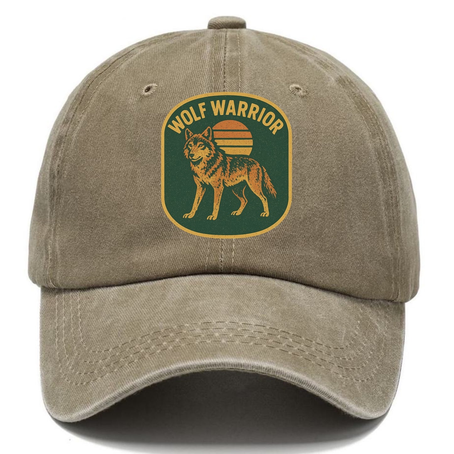 Wolf Warrior  - Classic Cap - Warm Sand(Khaki)