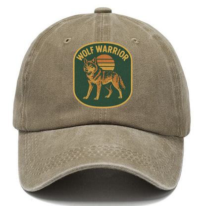 Wolf Warrior  - Classic Cap - Warm Sand(Khaki)