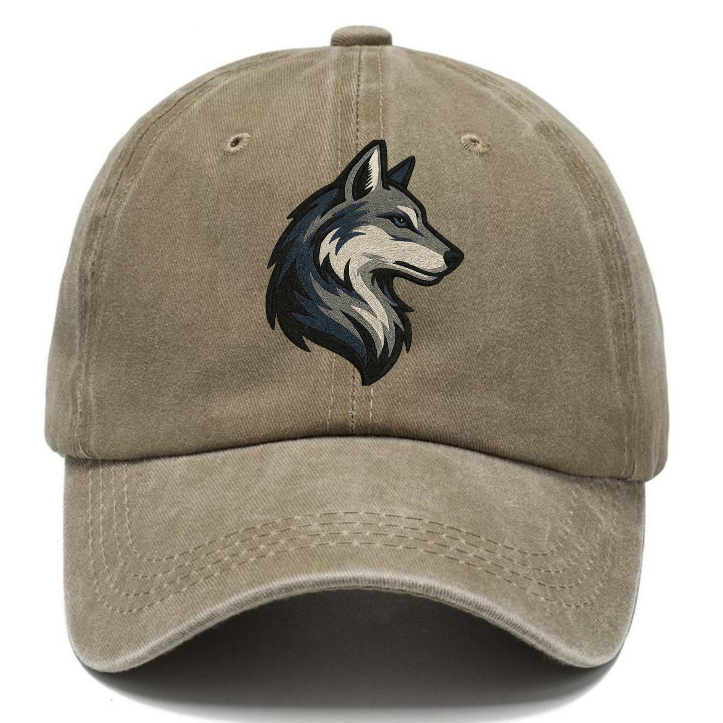Lone Wolf Wanderer  - Classic Cap - Warm Sand(Khaki)