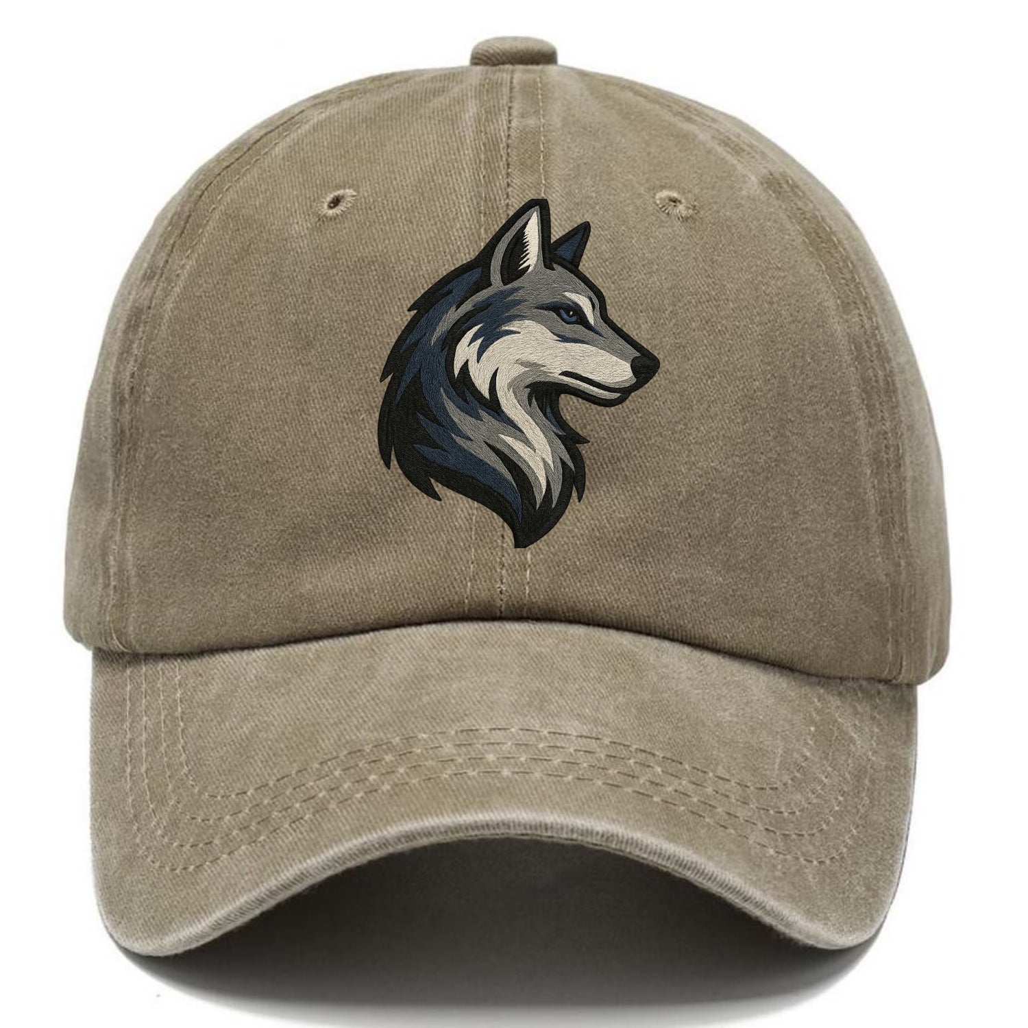 Lone Wolf Wanderer  - Classic Cap - Warm Sand(Khaki)