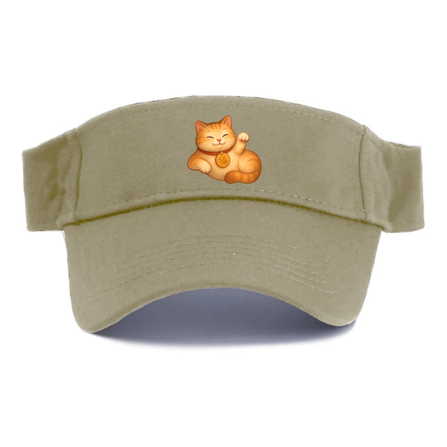 Maneki Neko Pose - Visor - Warm Sand(Khaki)