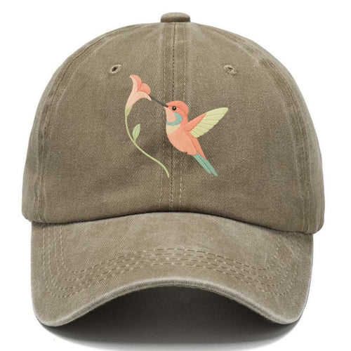 Coral Hummingbird - Classic Cap