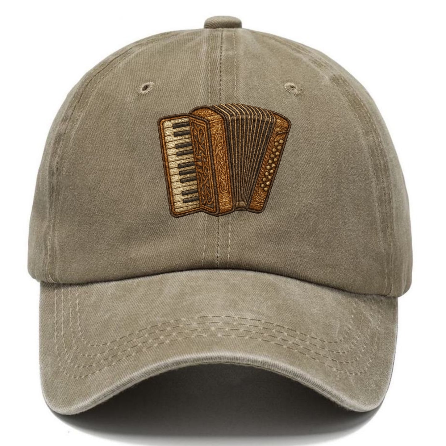 Accordion  - Classic Cap - Warm Sand(Khaki)
