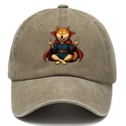 Shiba Inu Doctor Strange  - Classic Cap - Warm Sand(Khaki)