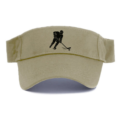 Ice hockey player shooting puck - Visor - Warm Sand(Khaki)