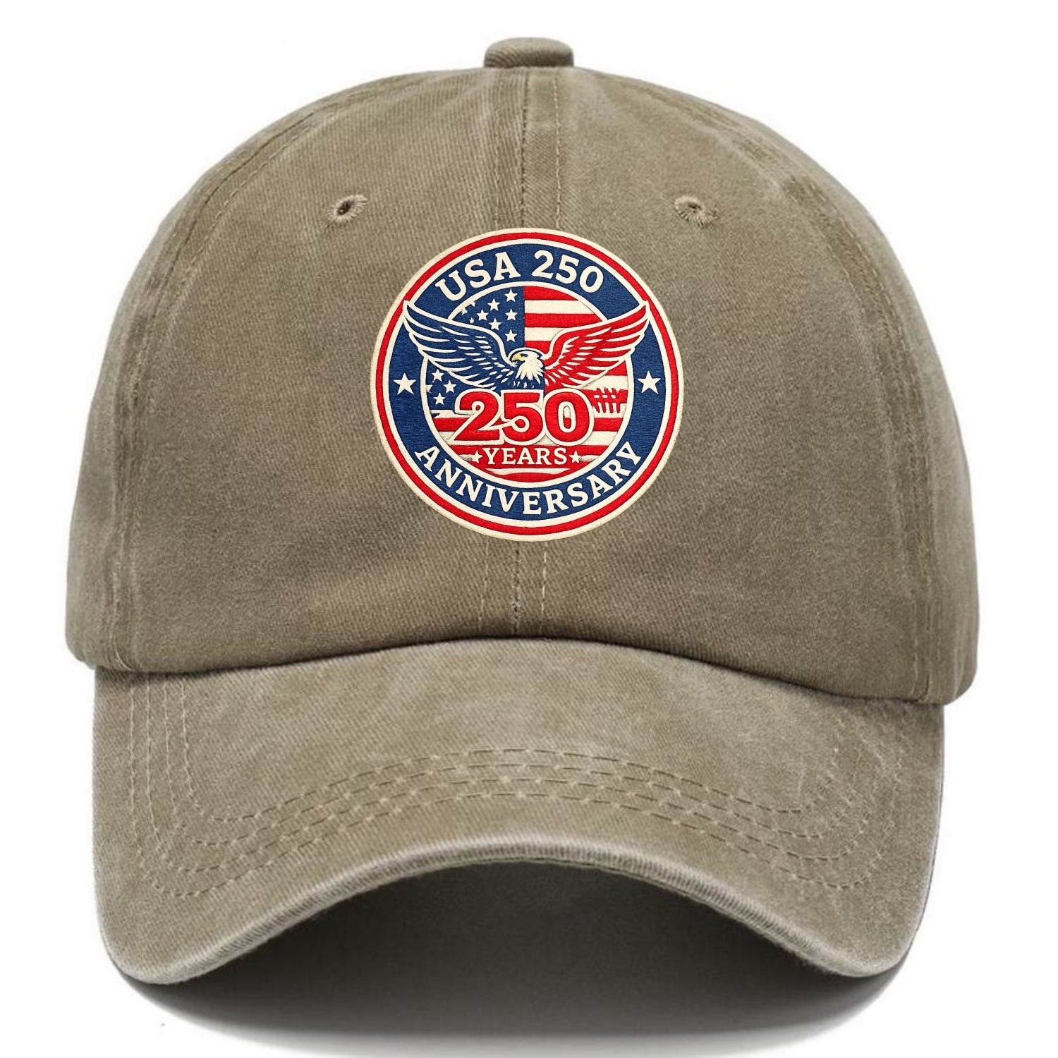 Usa 250th Anniversary Eagle - Classic Cap - Warm Sand(Khaki)
