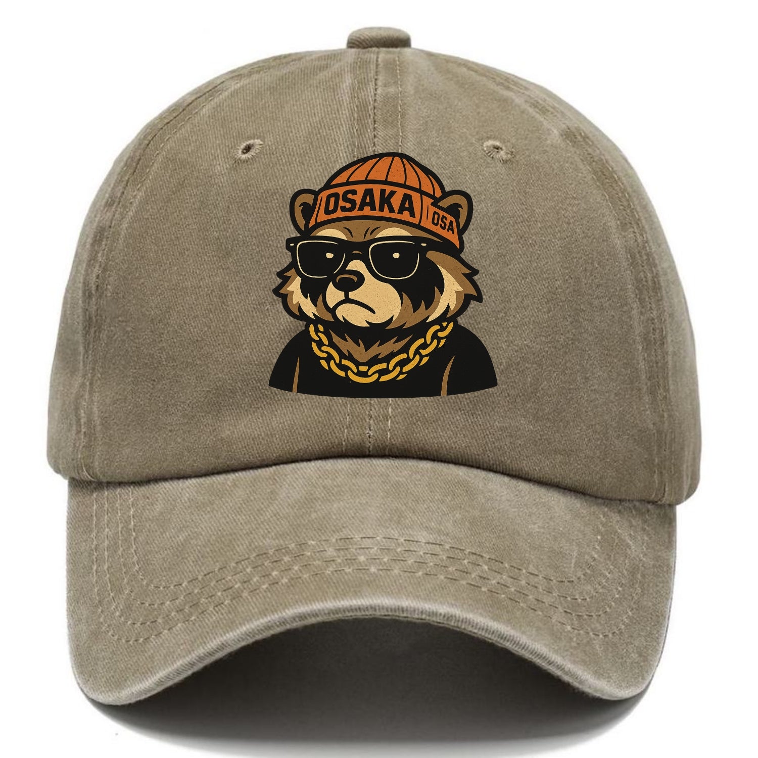 Osaka Tanuki - Classic Cap - Warm Sand(Khaki)