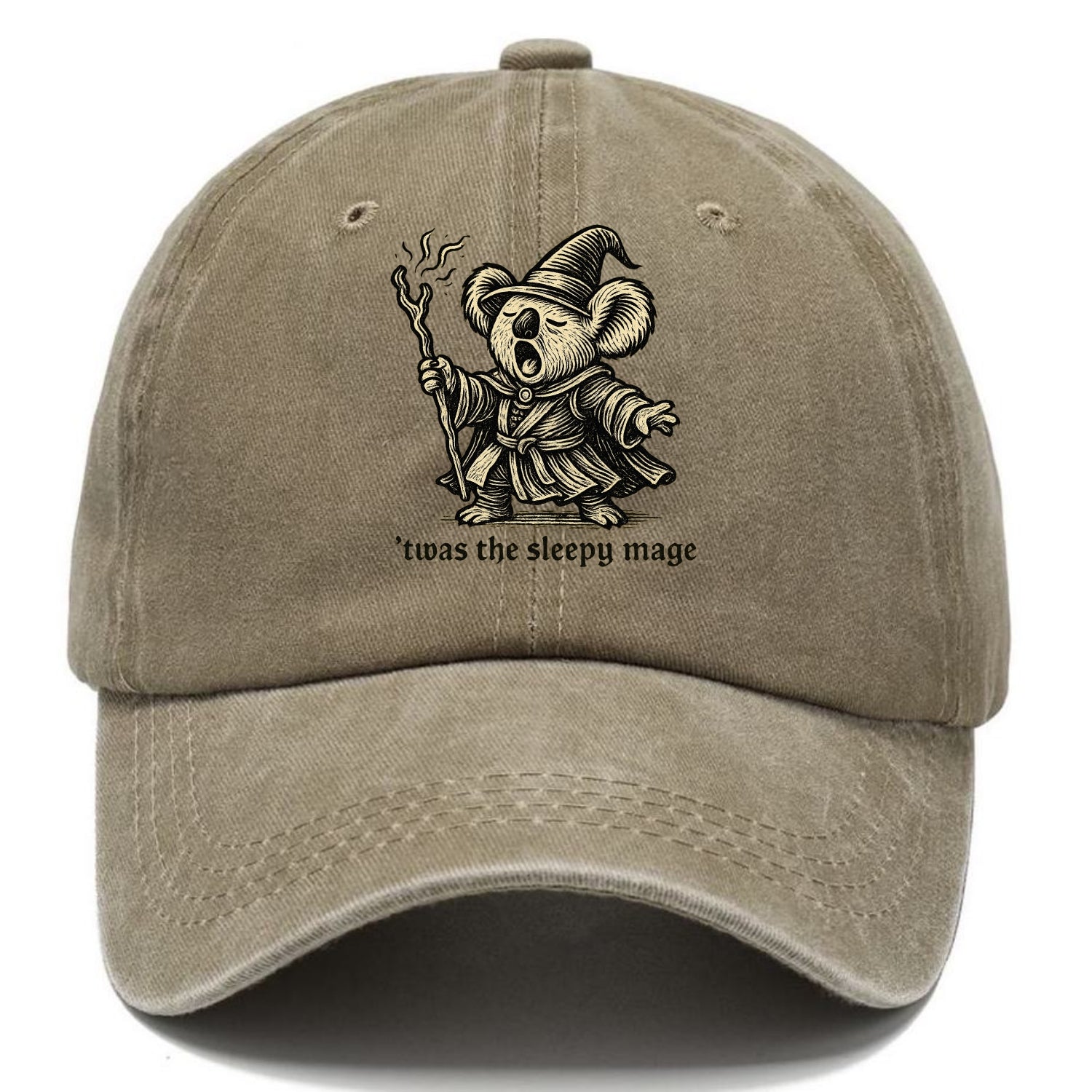 Koala Sleepy Mage  - Classic Cap - Warm Sand(Khaki)