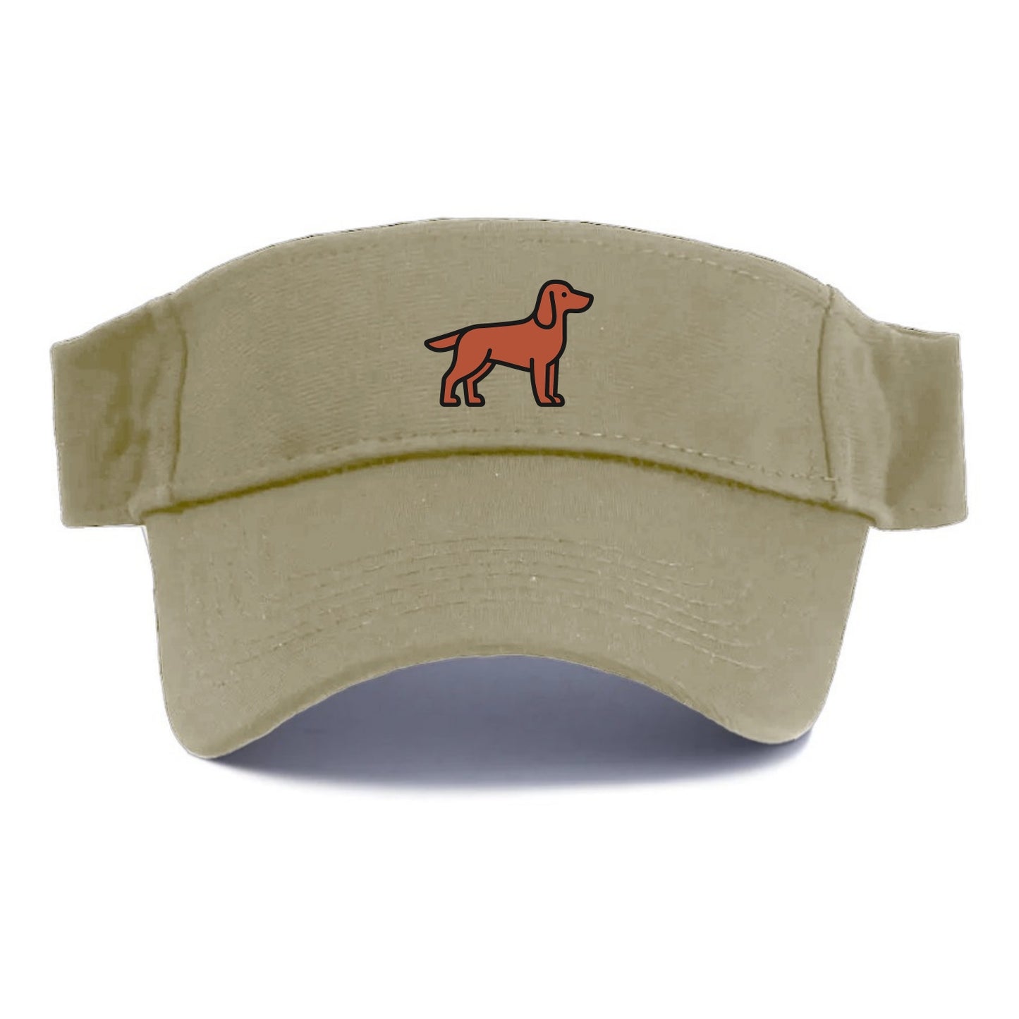 Irish Setter - Red/chestnut flat side profile - Visor - Warm Sand(Khaki)