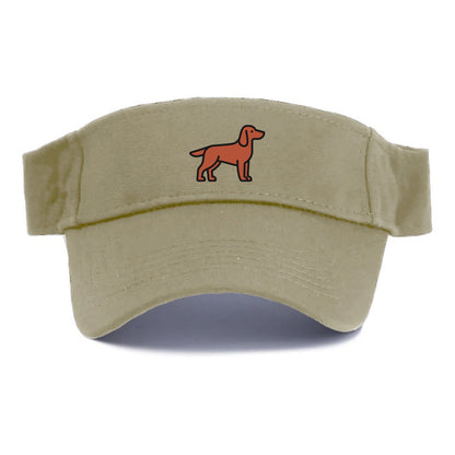 Irish Setter - Red/chestnut flat side profile - Visor - Warm Sand(Khaki)