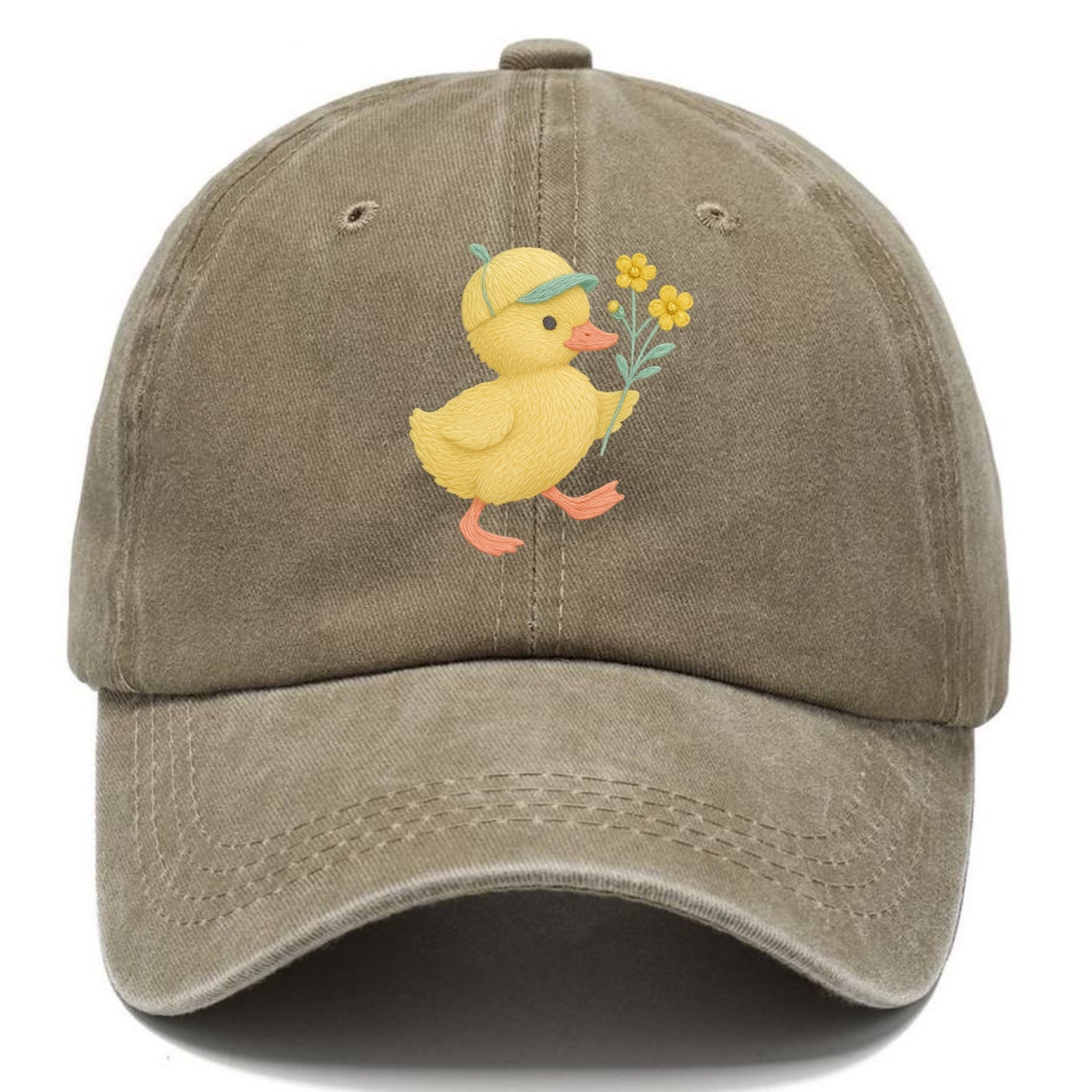 Yellow Duckling - Classic Cap - Warm Sand(Khaki)