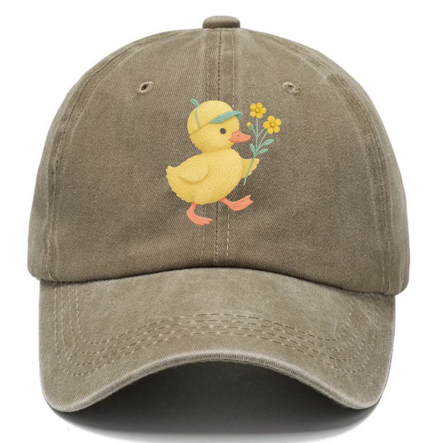Yellow Duckling - Classic Cap - Warm Sand(Khaki)