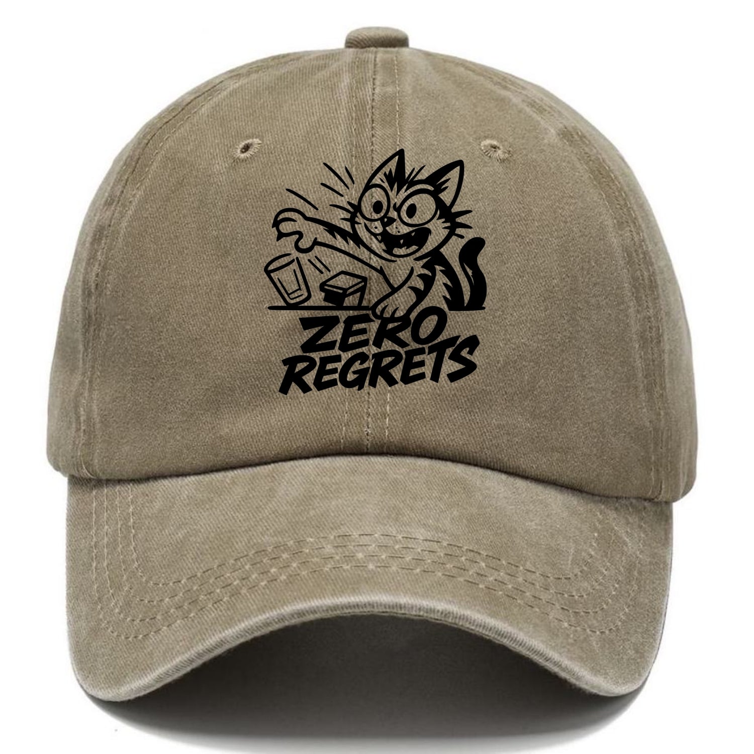 Chaos Gremlin Cat - Classic Cap - Warm Sand(Khaki)