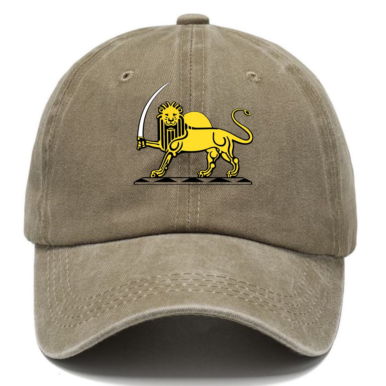 Lion Of The Rising Blade - Classic Cap - Warm Sand(Khaki)