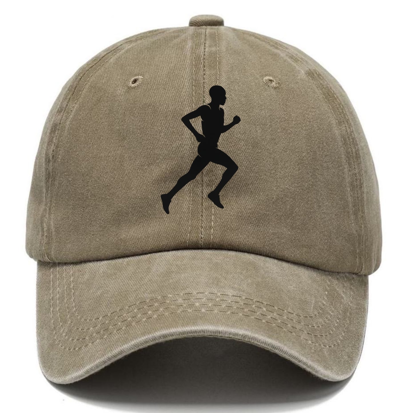 Kenyan distance runner stride - Classic Cap - Warm Sand(Khaki)