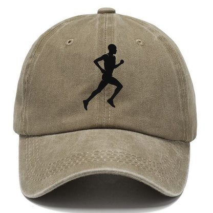 Kenyan distance runner stride - Classic Cap - Warm Sand(Khaki)