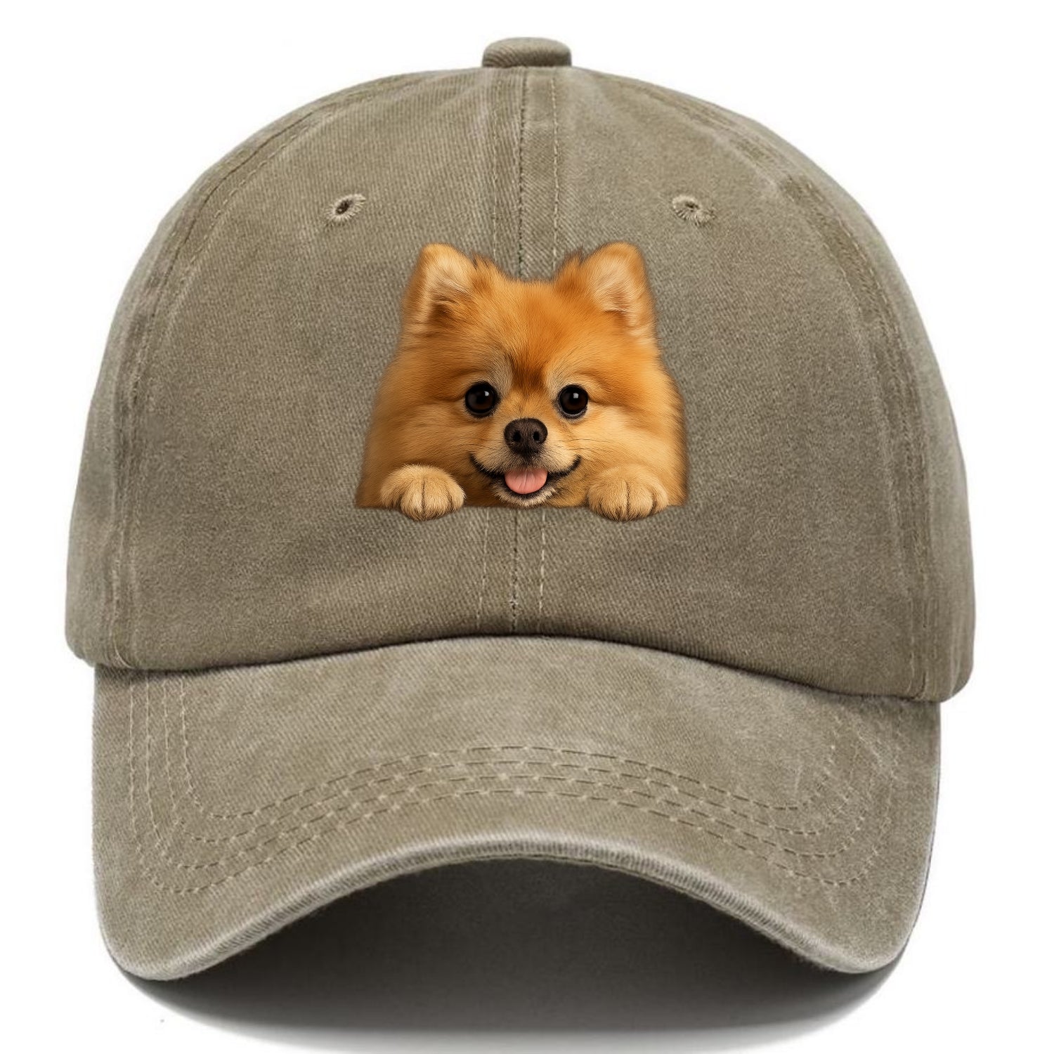 Pomeranian  - Classic Cap - Warm Sand(Khaki)