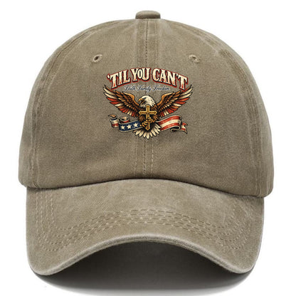 Til You Cant - Eagle Faith Freedom - Classic Cap - Warm Sand(Khaki)