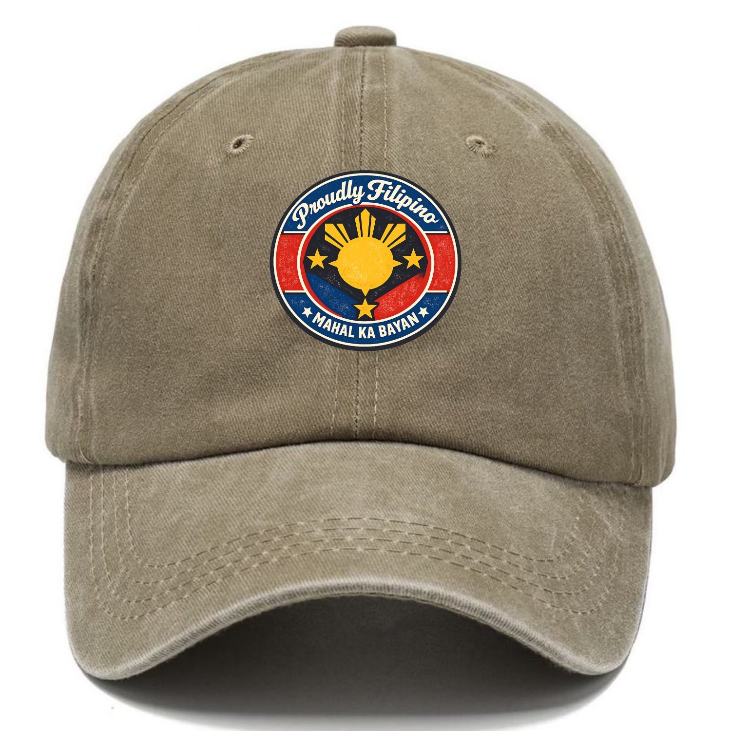 Radiant Philippine Heritage - Classic Cap - Warm Sand(Khaki)