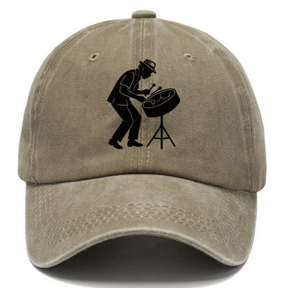 Steel drum player Caribbean rhythm - Classic Cap - Warm Sand(Khaki)